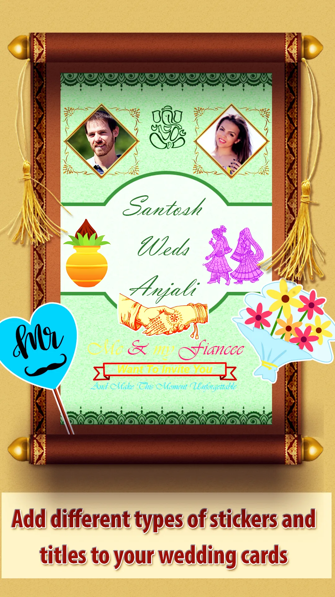 Wedding Card Maker | Indus Appstore | Screenshot