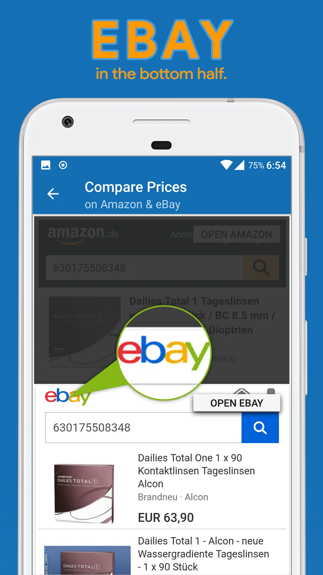 Price compare Amazon & eBay | Indus Appstore | Screenshot