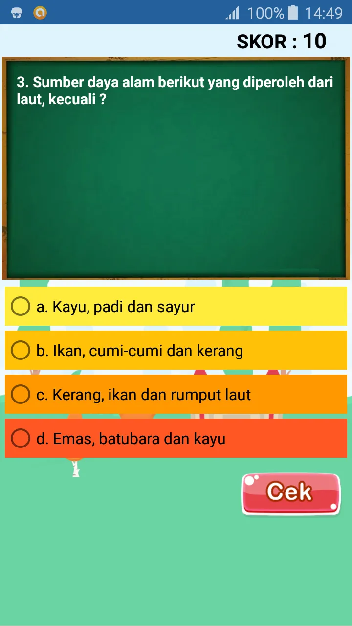 Soal Ujian Kelas 3 SD | Indus Appstore | Screenshot