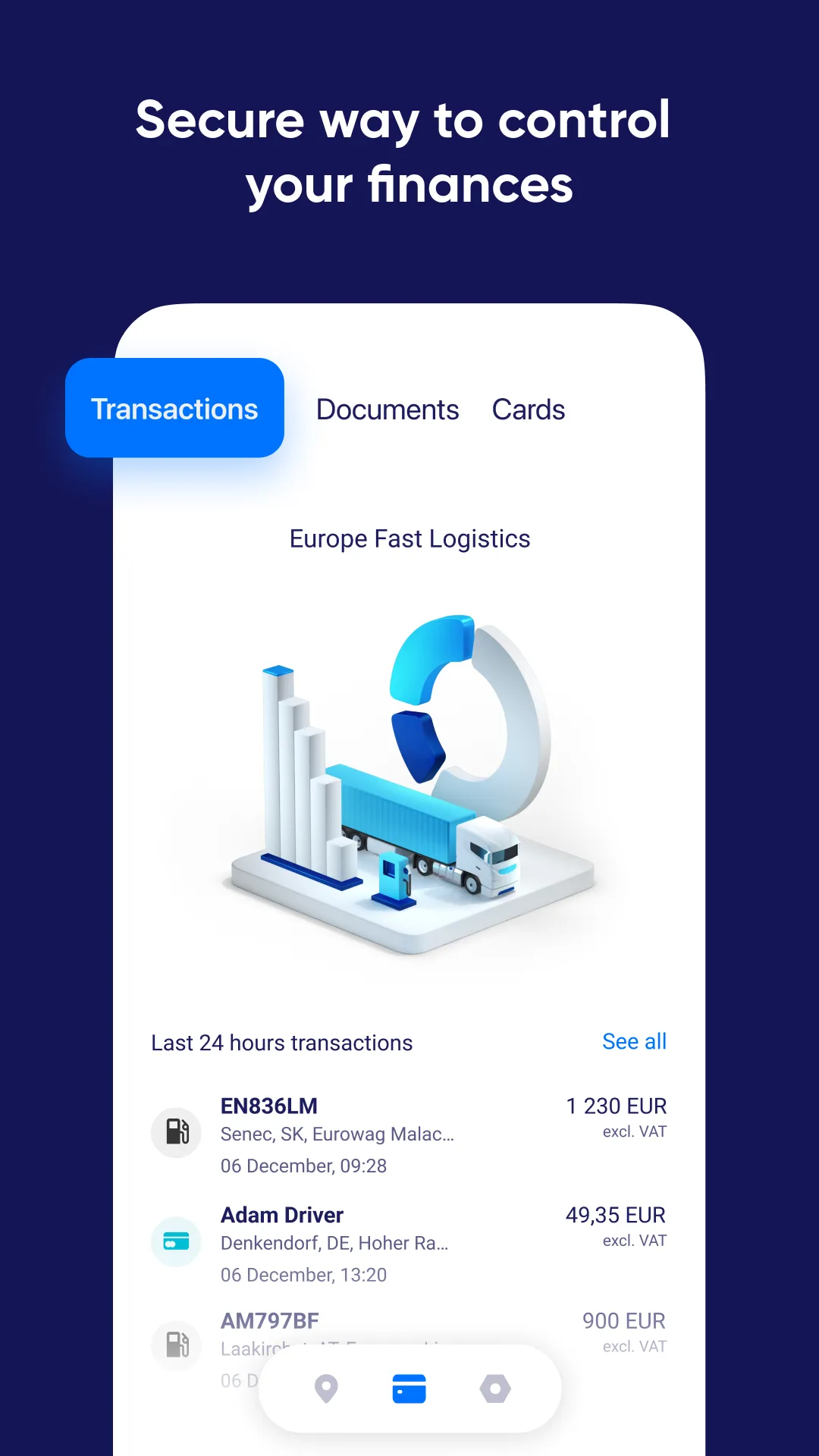 Eurowag Office | Indus Appstore | Screenshot