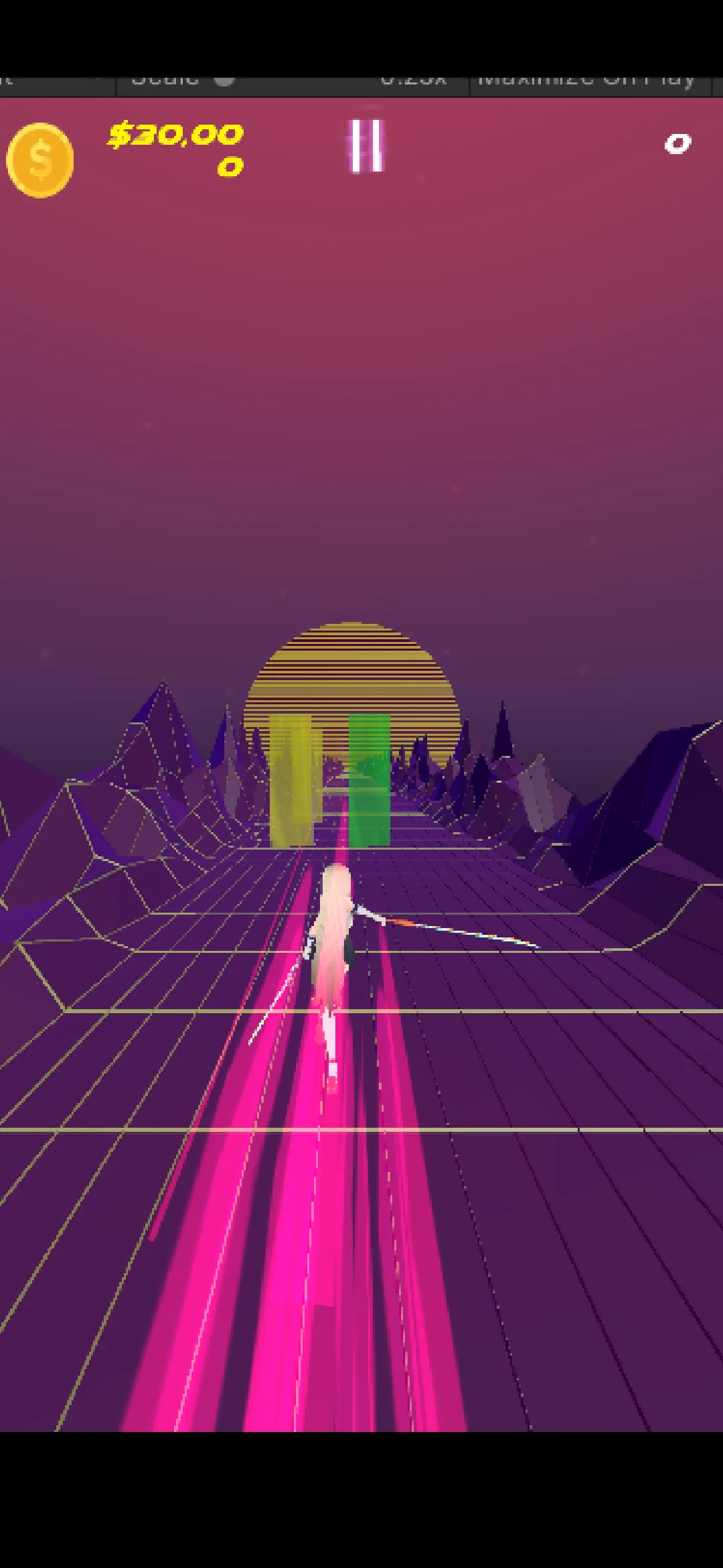 Synth Rider - Beat Slasher | Indus Appstore | Screenshot