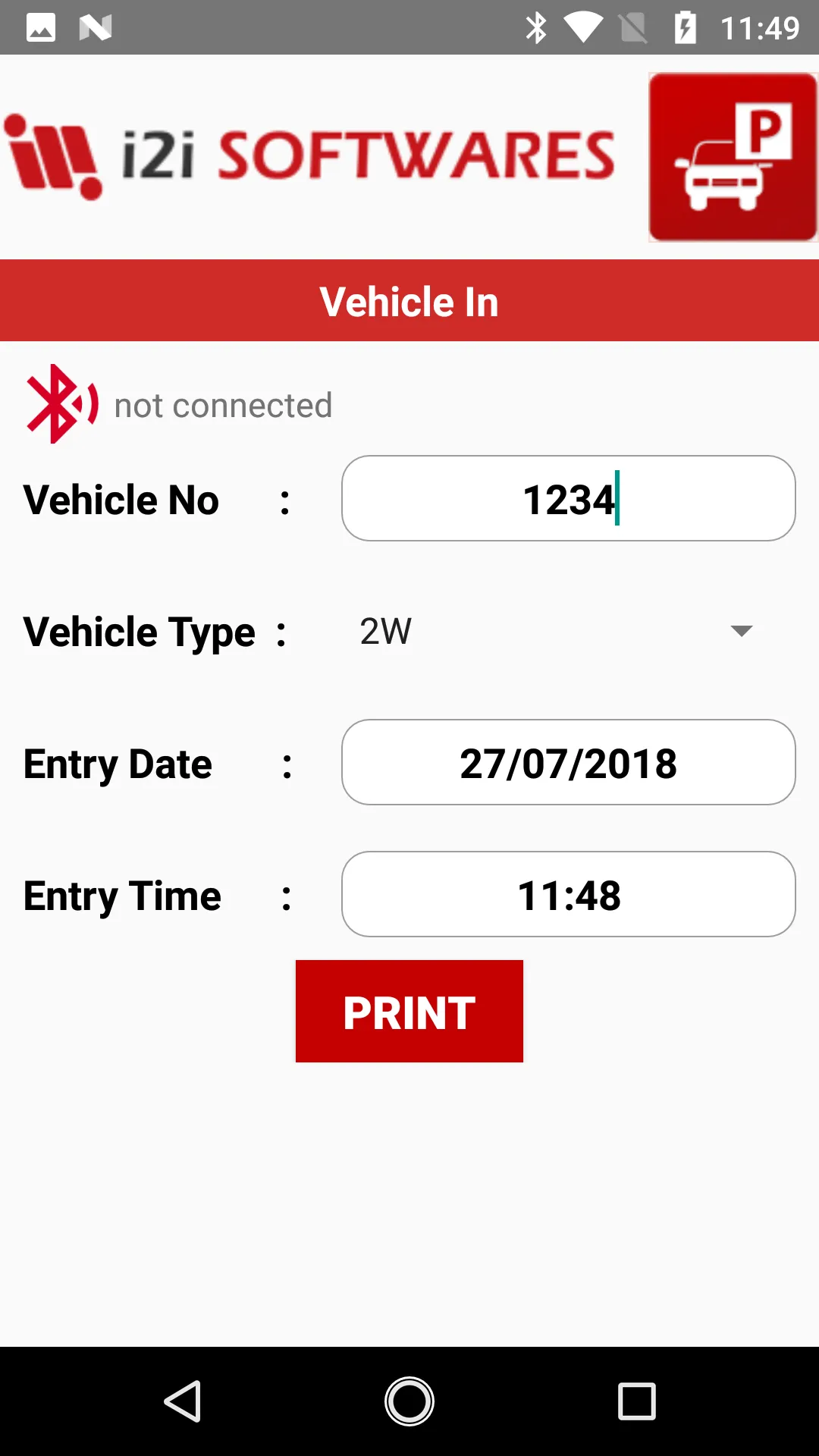 iPAT - Parking Lot Management  | Indus Appstore | Screenshot