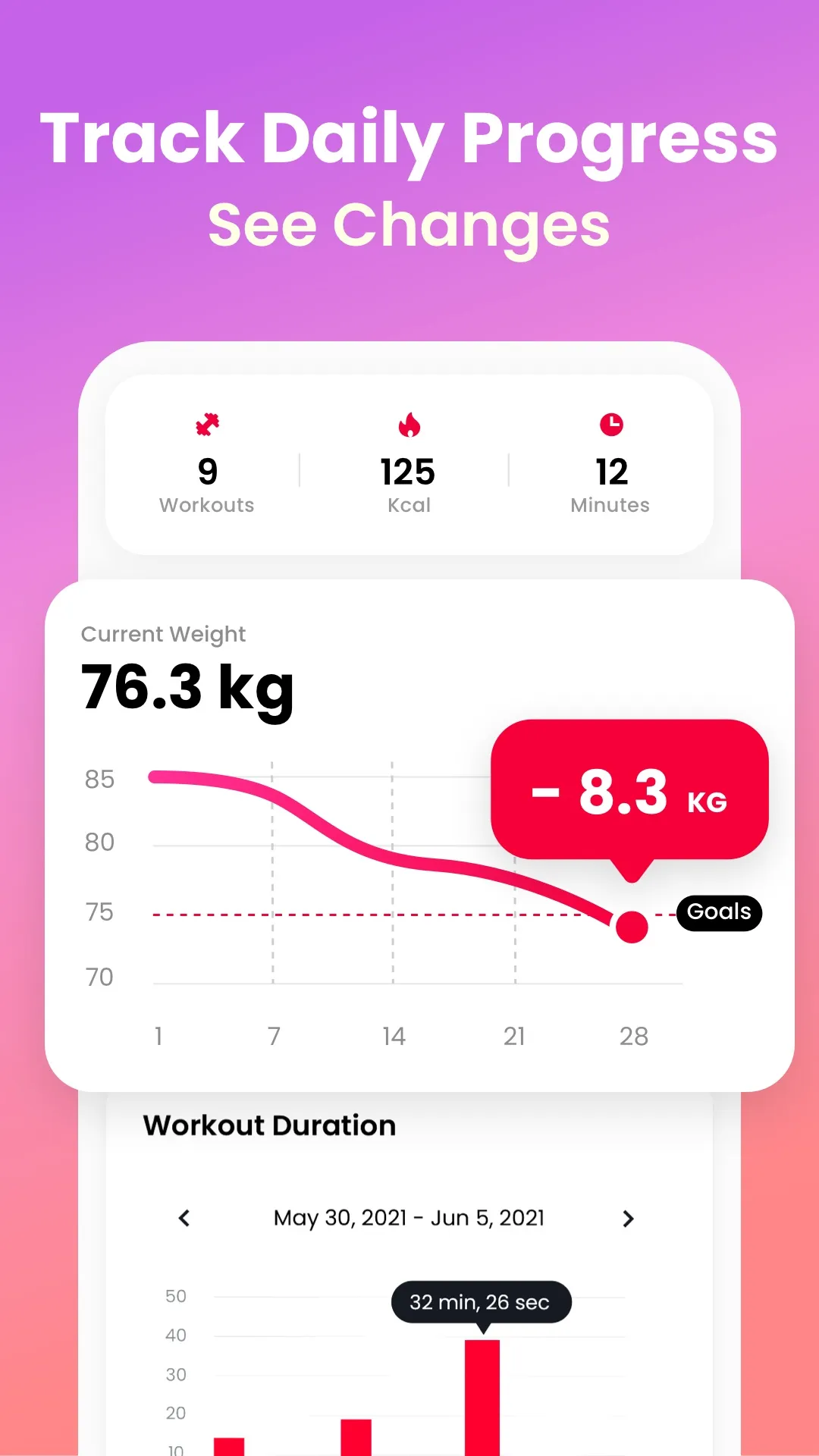 JustFit - Lazy Workout | Indus Appstore | Screenshot