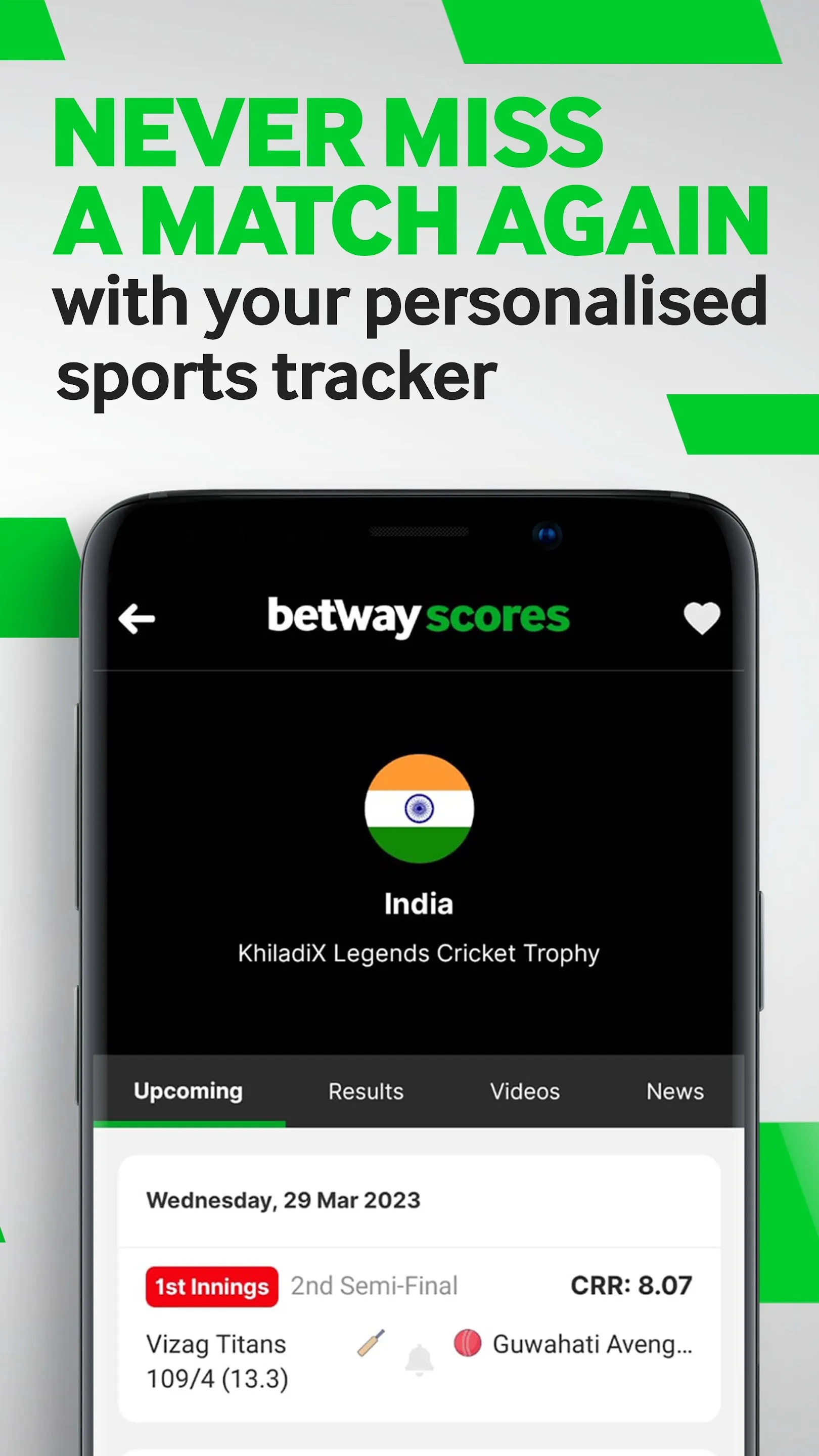 Betway Scores - Cricket Scores | Indus Appstore | Screenshot