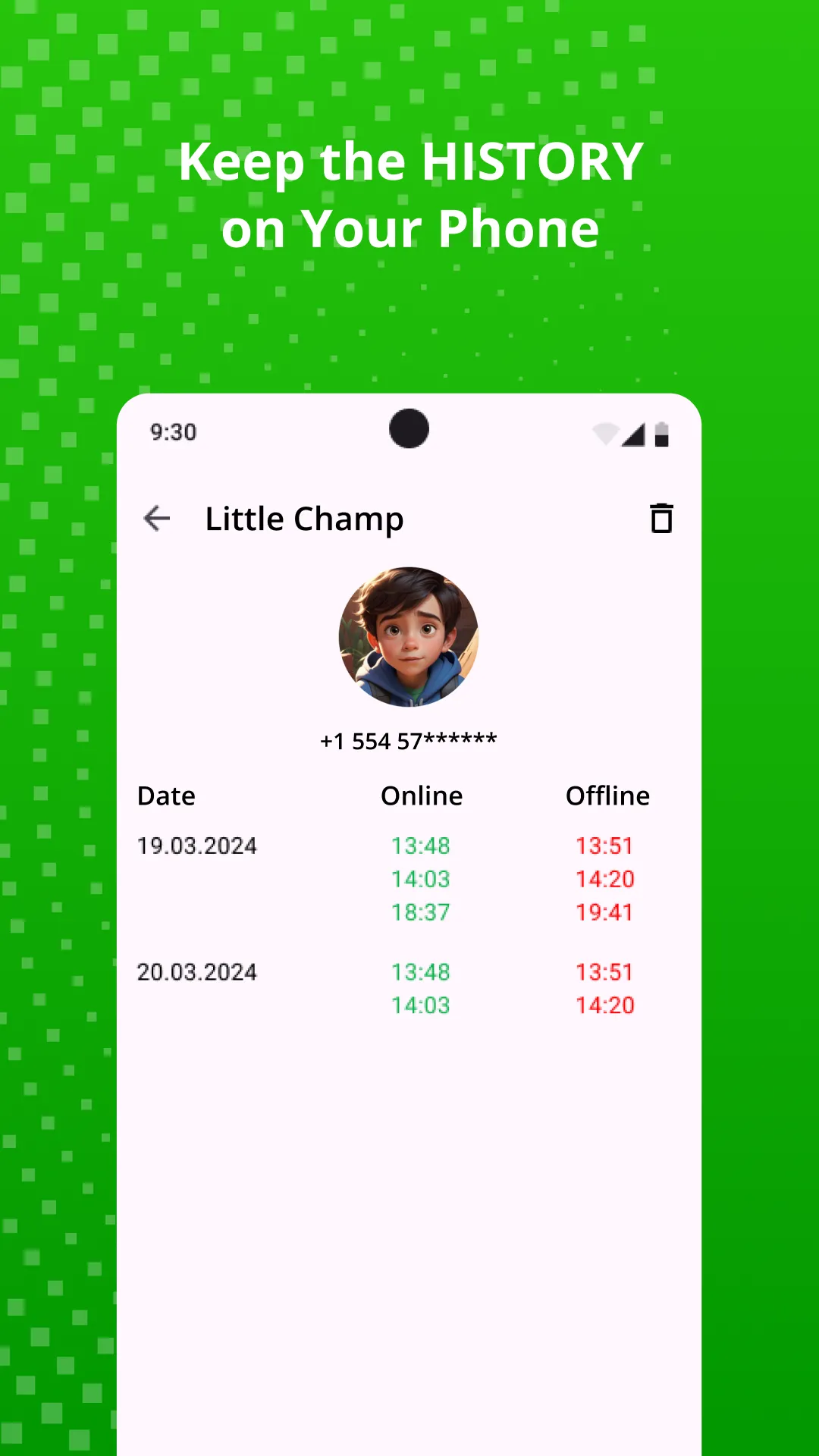 WaTrack - Online Tracker | Indus Appstore | Screenshot