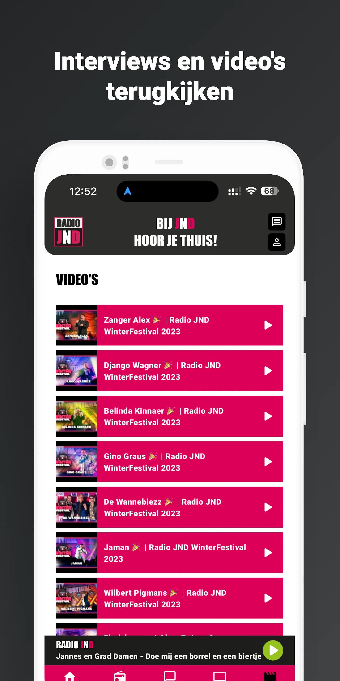 Radio JND | Indus Appstore | Screenshot