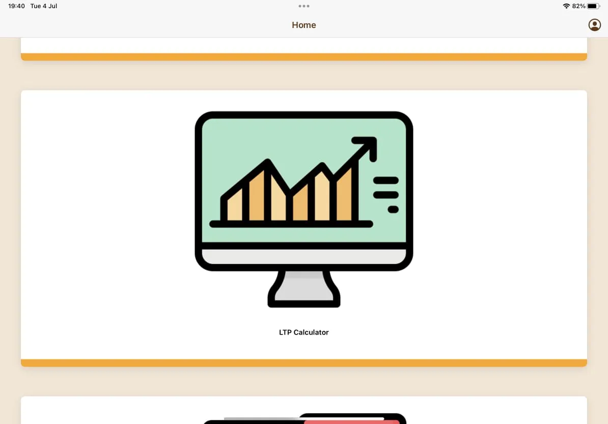 LTP Calculator | Indus Appstore | Screenshot