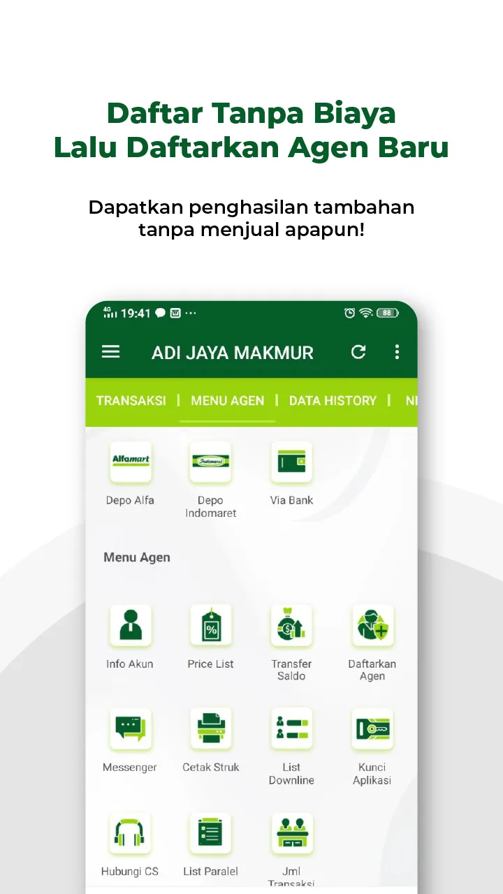 Agen Pulsa - Adijaya Makmur | Indus Appstore | Screenshot