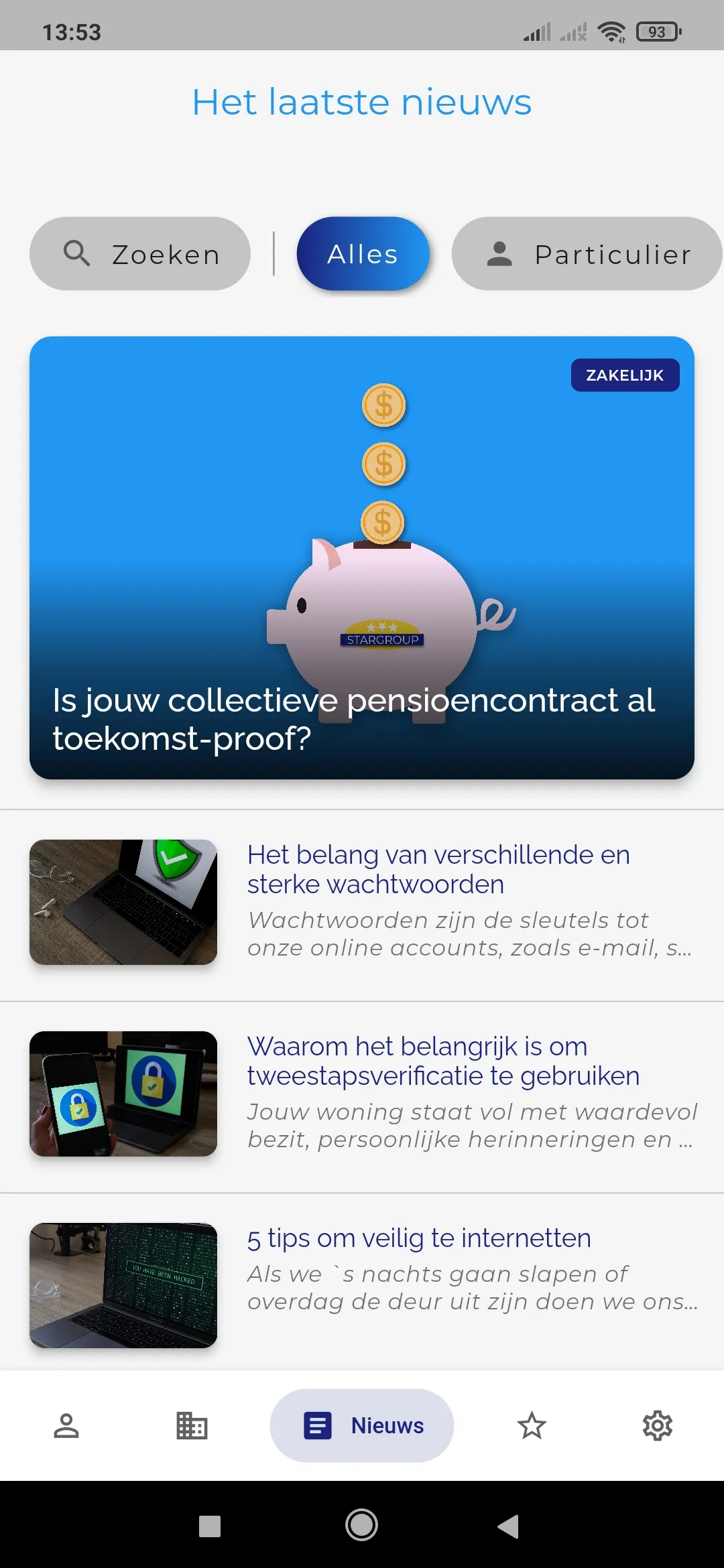 Mijn Stargroup | Indus Appstore | Screenshot