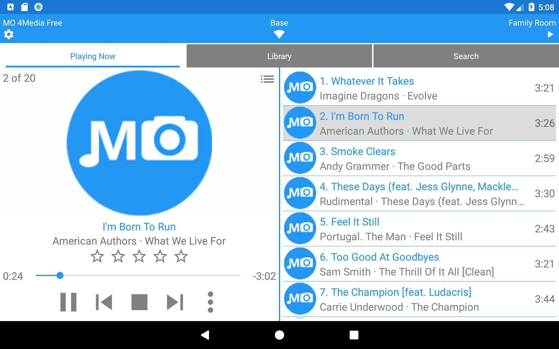 MO 4Media - remote + player | Indus Appstore | Screenshot