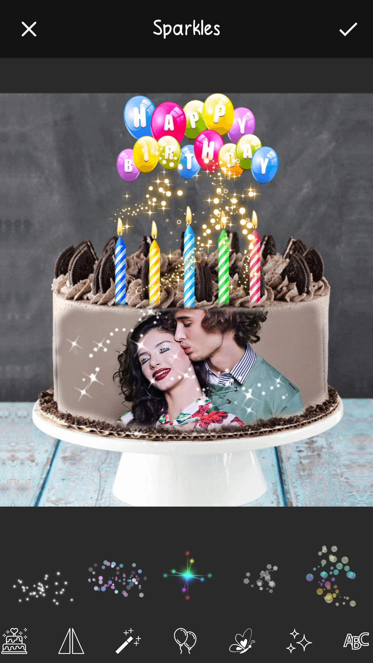 Name Picture on Birthday Cake | Indus Appstore | Screenshot