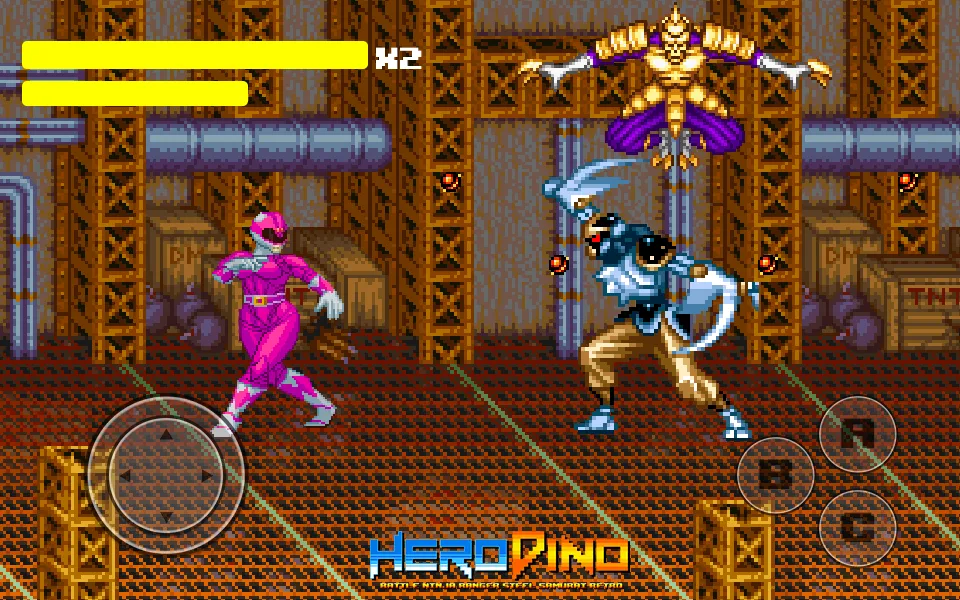 Hero Dino Ninja Ranger Retro | Indus Appstore | Screenshot