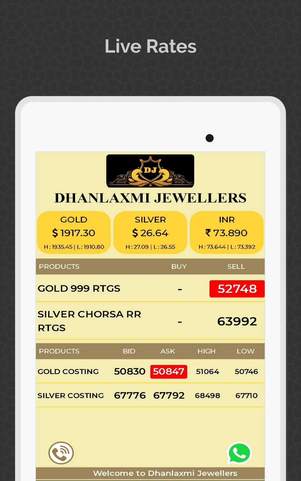 Dhanlaxmi Jewellers | Indus Appstore | Screenshot