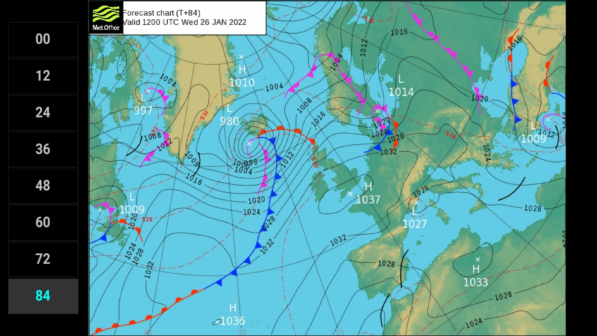 PG Surface Pressure Charts EU | Indus Appstore | Screenshot