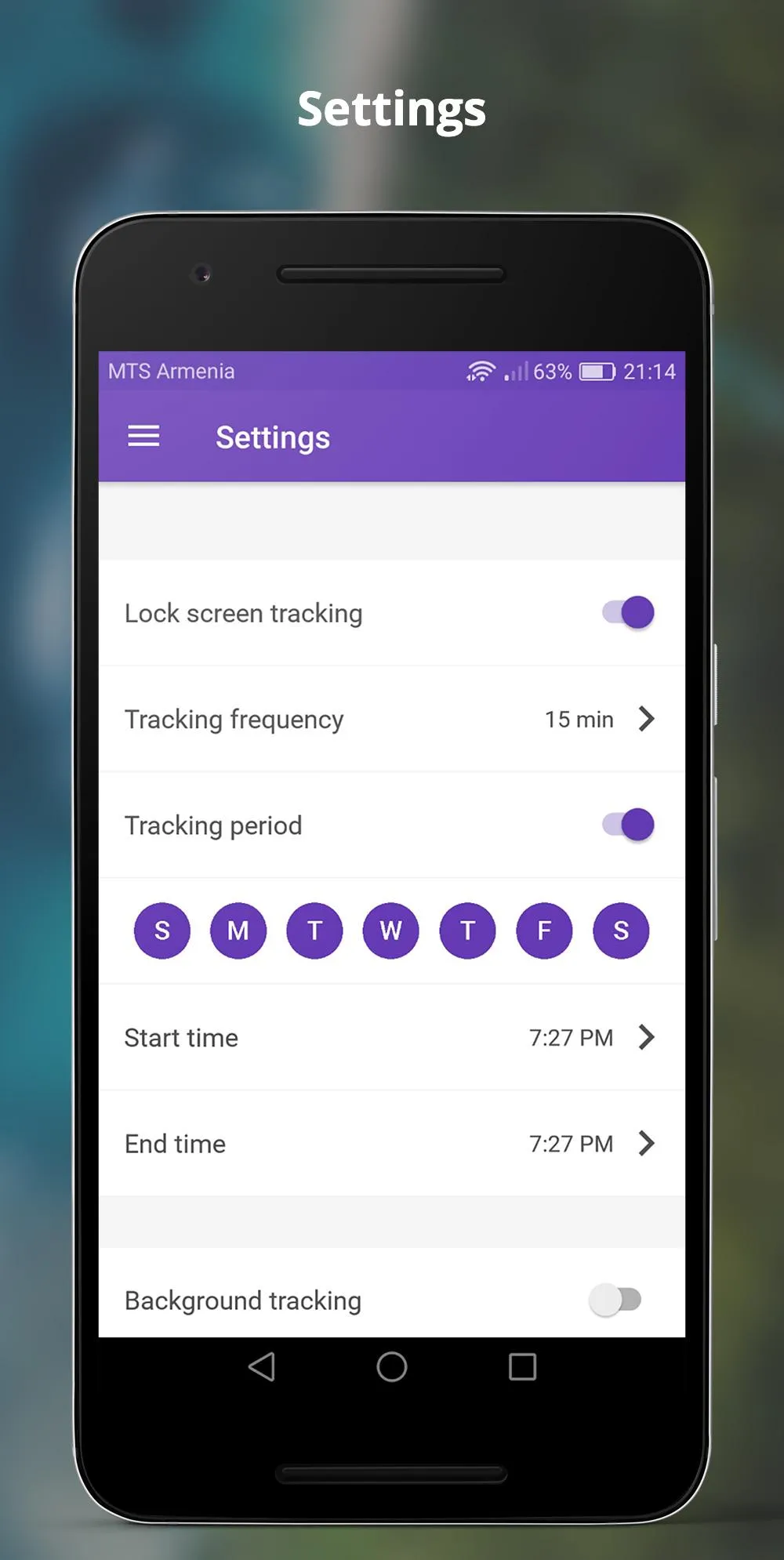 SelfM - Time Tracker | Indus Appstore | Screenshot