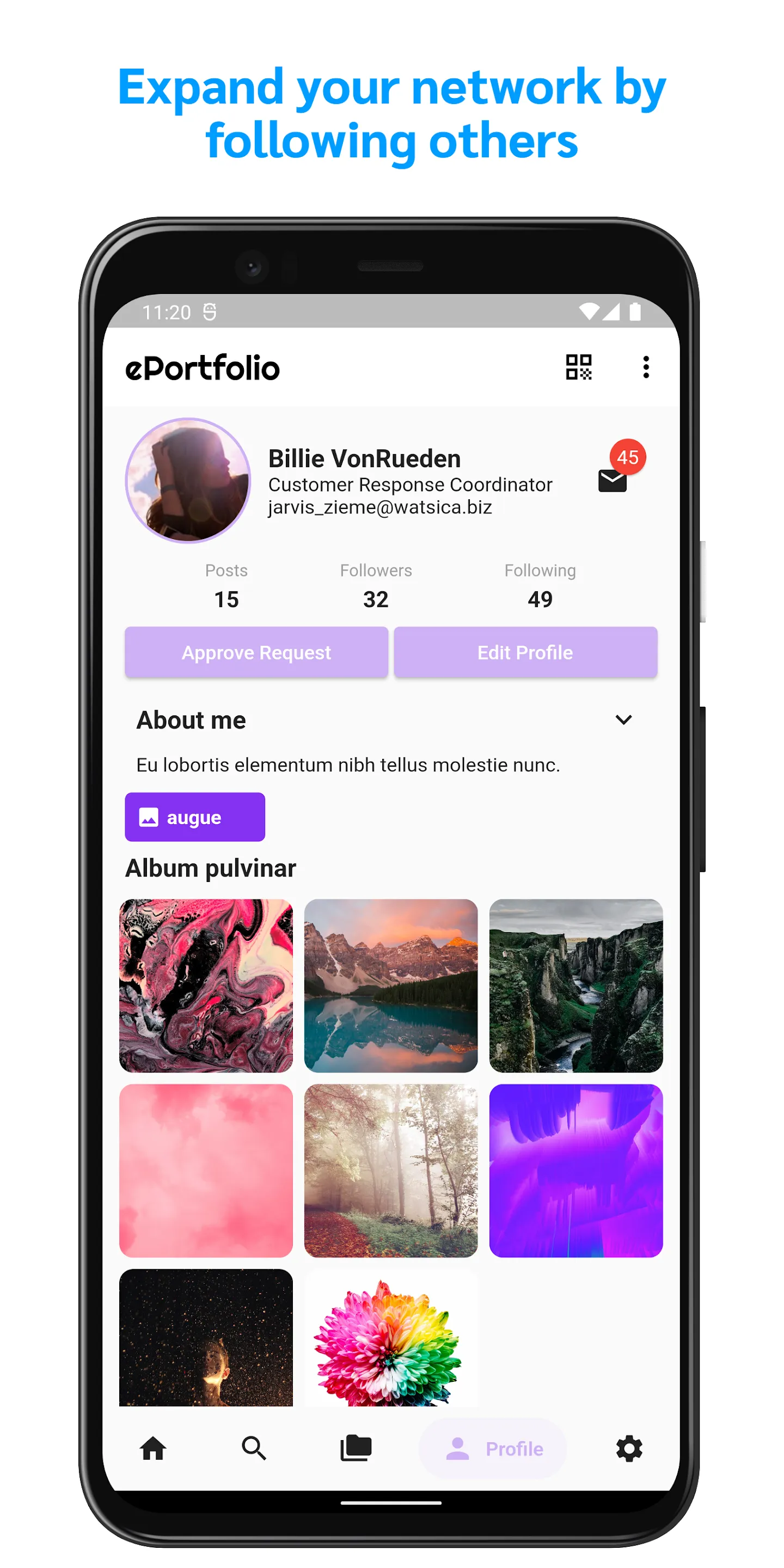 ePortfolio - Mobile Portfolio | Indus Appstore | Screenshot