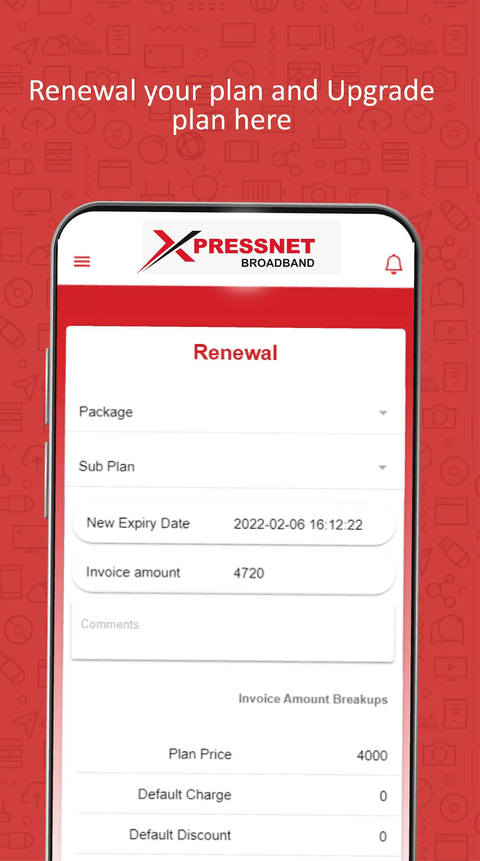 Xpressnet Broadband | Indus Appstore | Screenshot