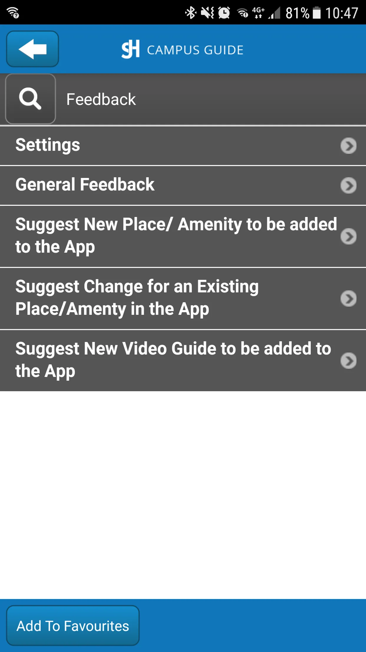 Campus Guide | Indus Appstore | Screenshot