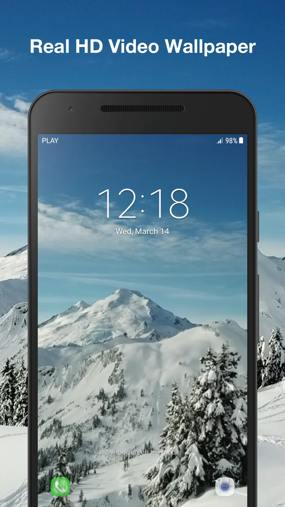 Mountains Live Wallpaper | Indus Appstore | Screenshot