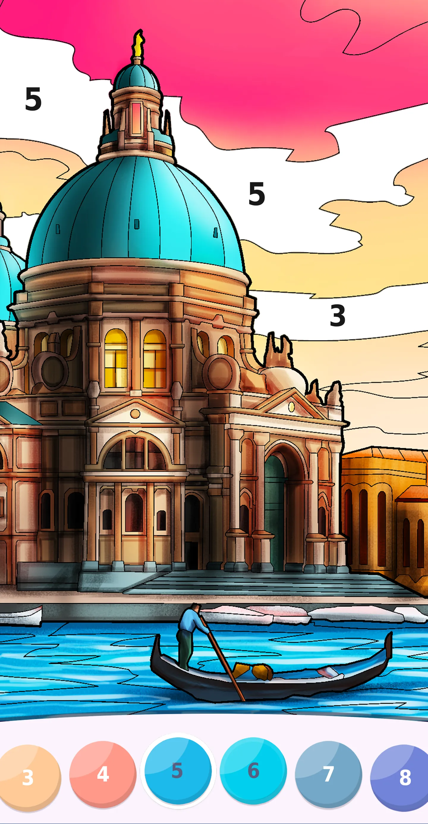 Relax Color - Paint by Number | Indus Appstore | Screenshot