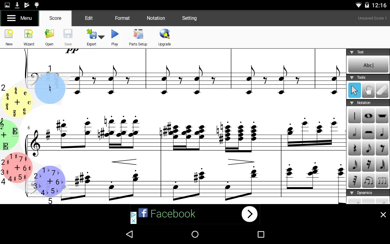 Crescendo Music Notation | Indus Appstore | Screenshot