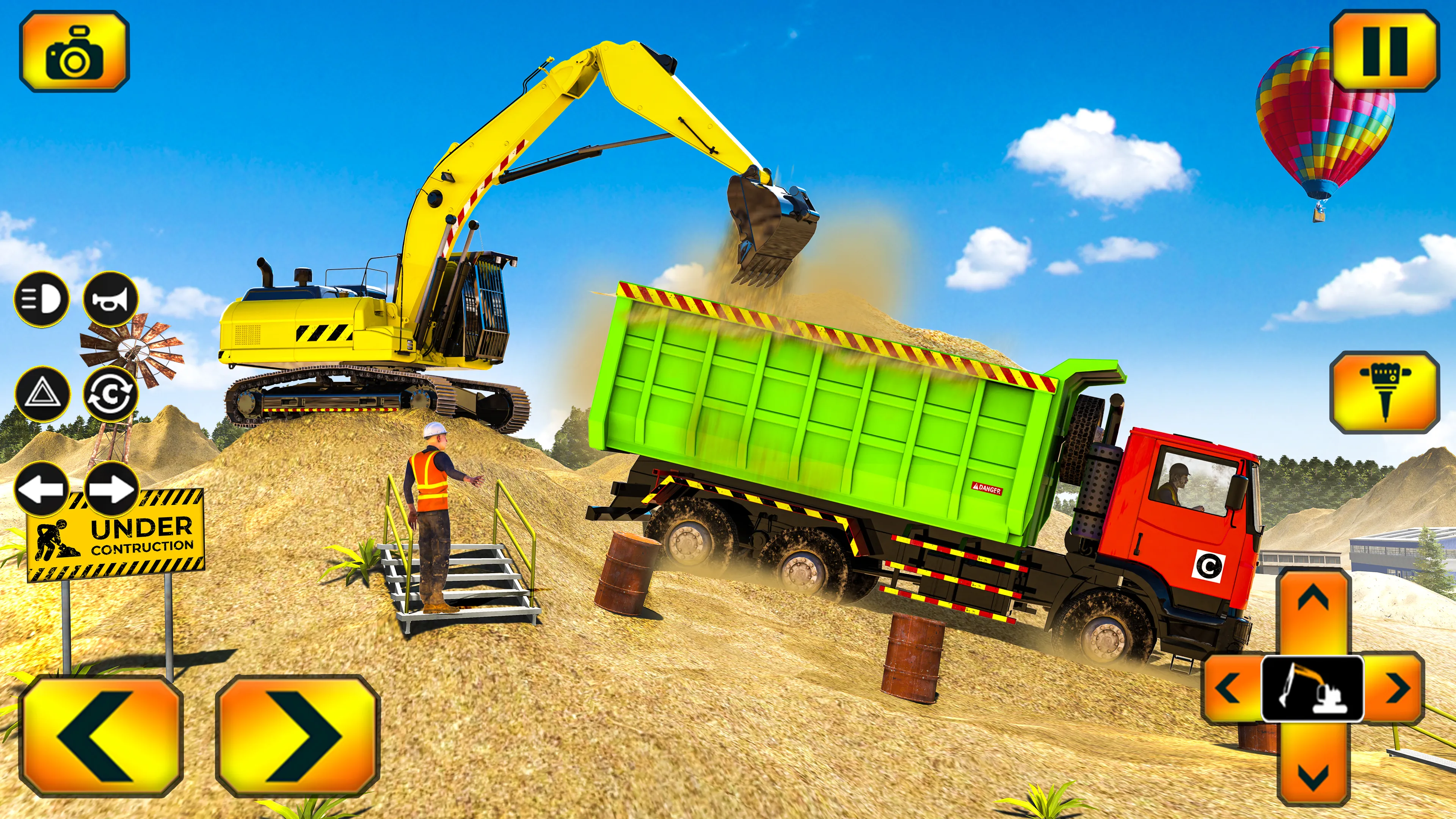 Sand Excavator Simulator Games | Indus Appstore | Screenshot