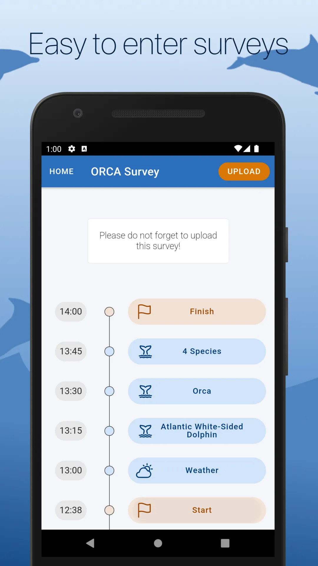 ORCA Oceanwatchers | Indus Appstore | Screenshot