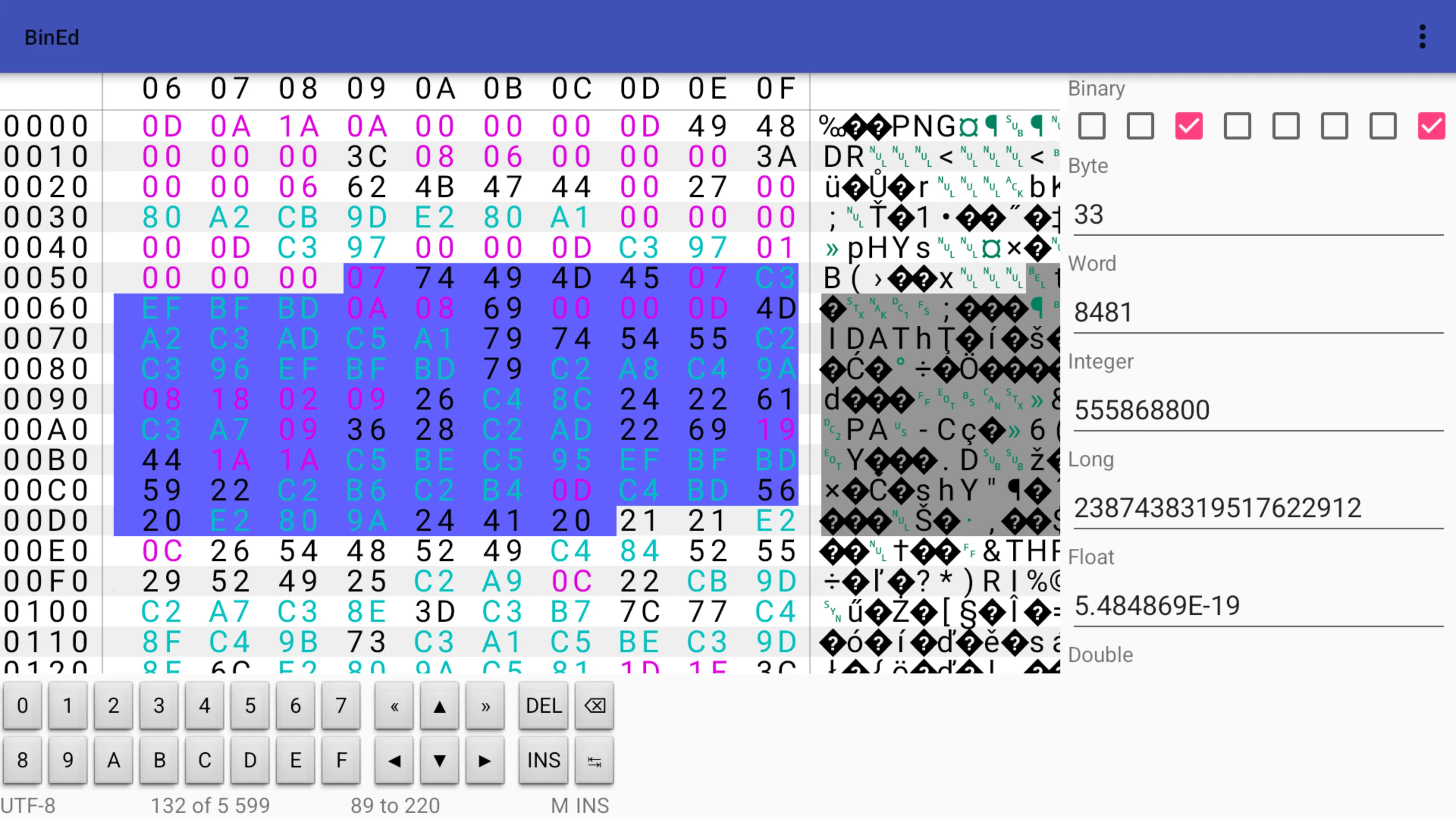 BinEd - Hex Editor | Indus Appstore | Screenshot