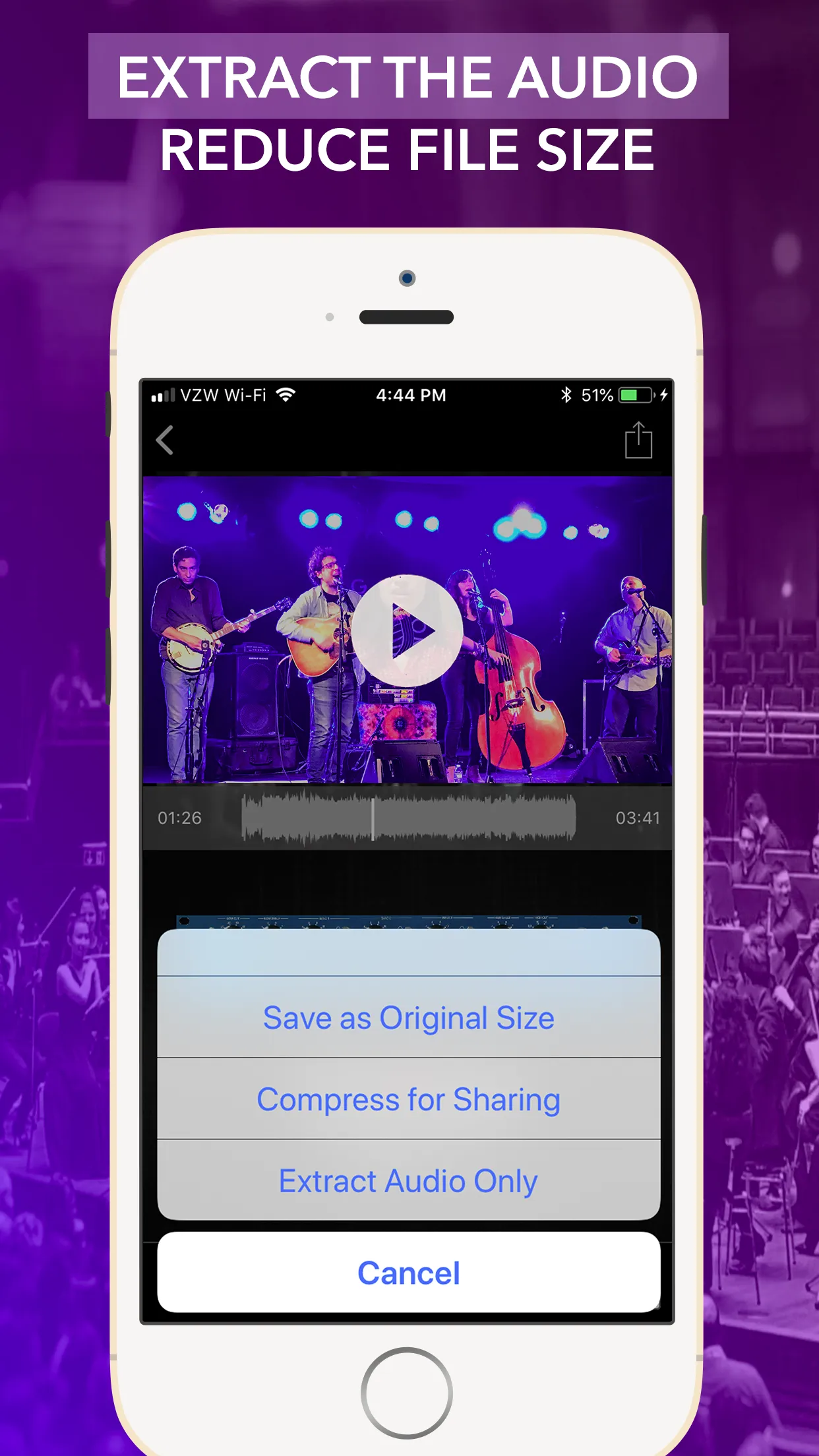 VideoMaster Video Sound Editor | Indus Appstore | Screenshot