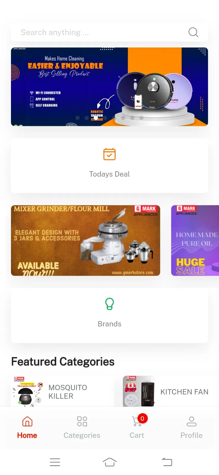 G Mark Appliances | Indus Appstore | Screenshot