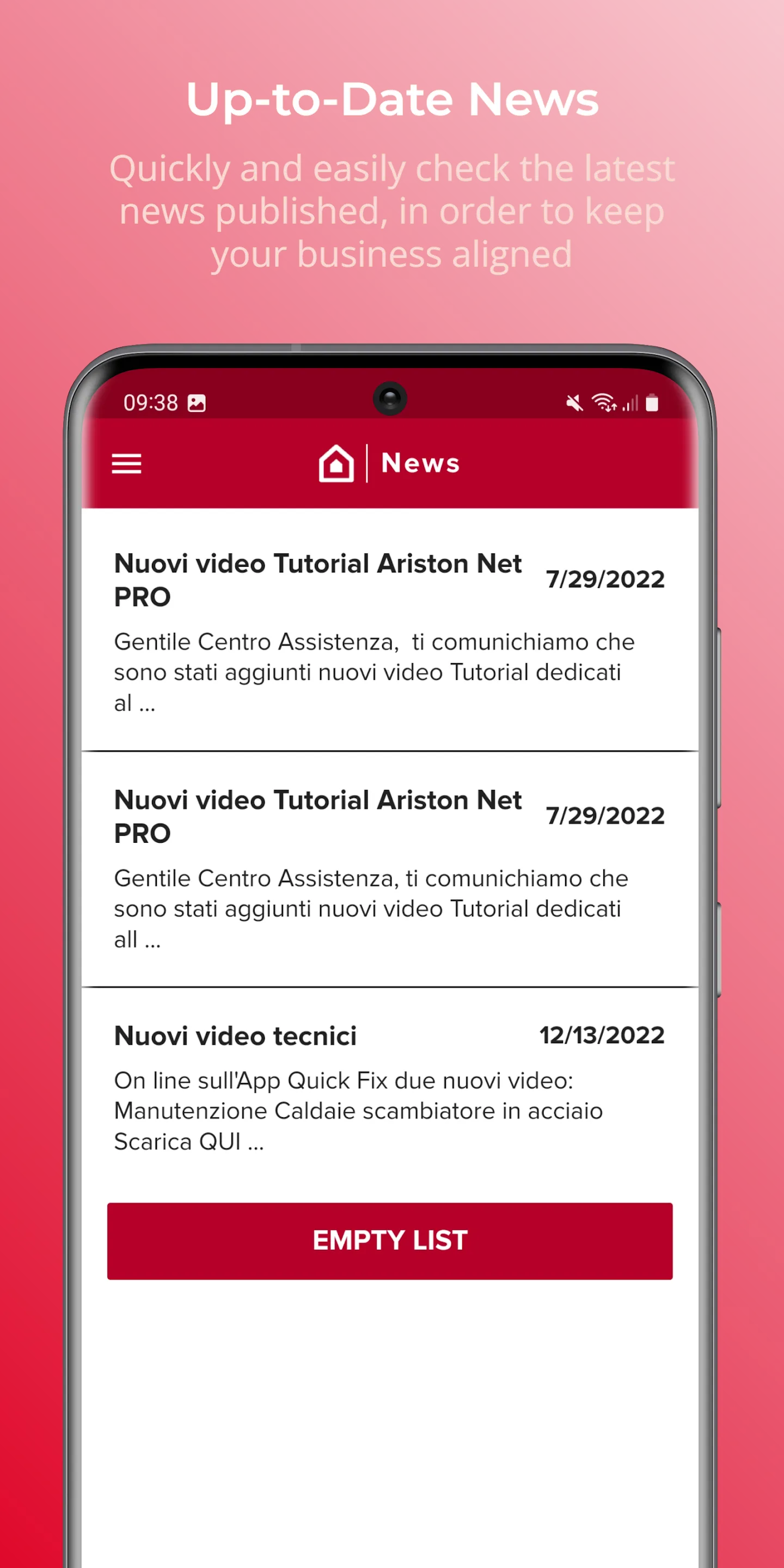 Ariston Group Quick-Fix | Indus Appstore | Screenshot