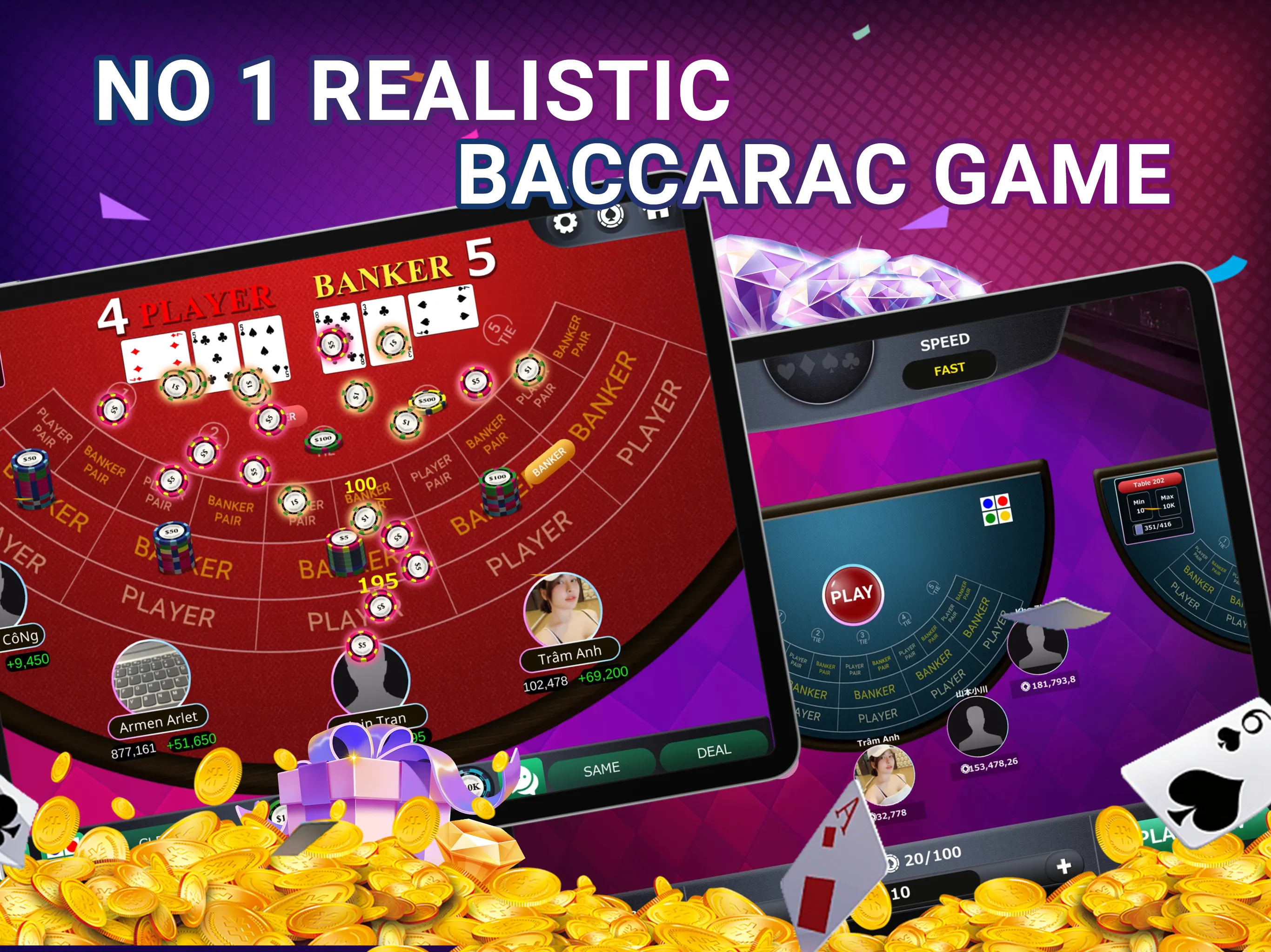 Baccarat 9-Online Casino Games | Indus Appstore | Screenshot