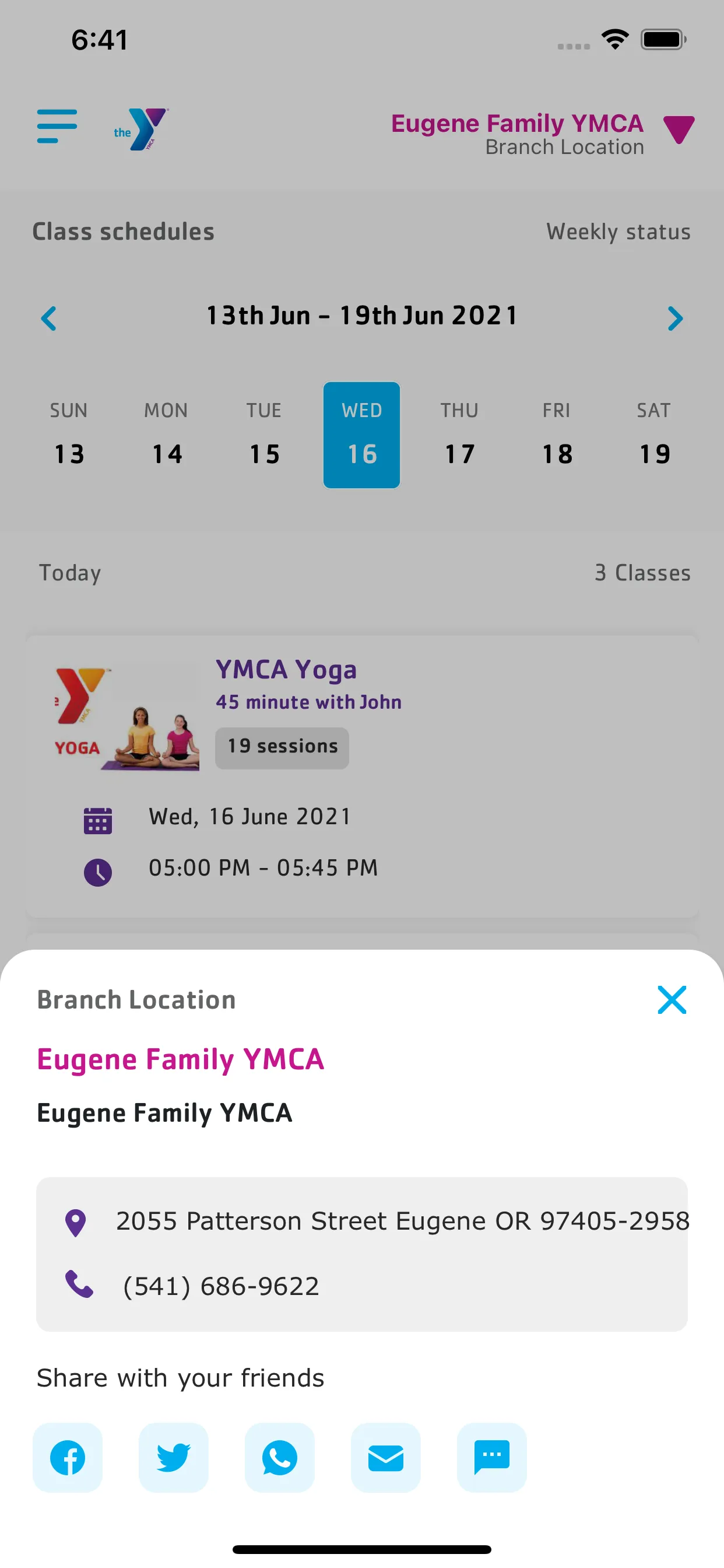 YMCA Universal | Indus Appstore | Screenshot