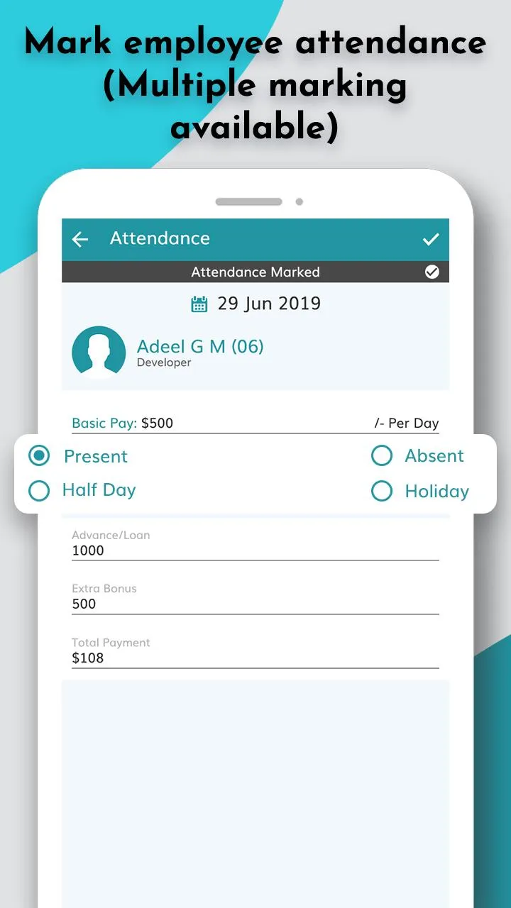 EMS – Attendance Manager | Indus Appstore | Screenshot