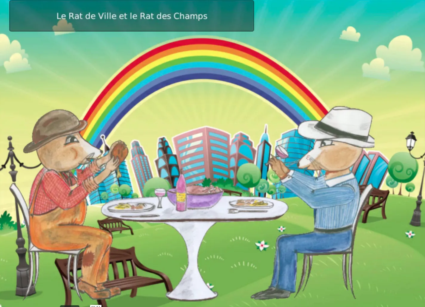 Contes et Fables (french audio | Indus Appstore | Screenshot