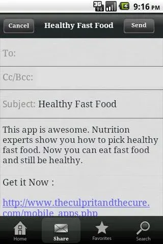 Fast Food Guide | Indus Appstore | Screenshot