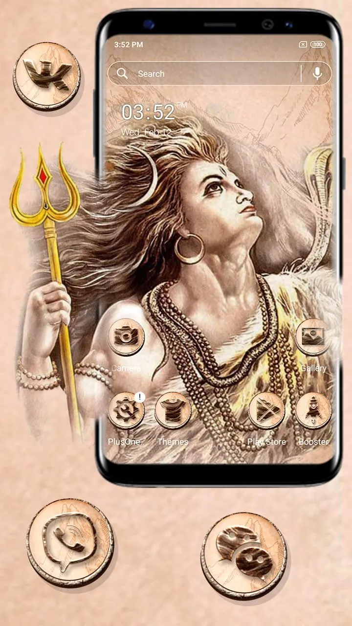 Lord Shiv Ji Launcher Theme | Indus Appstore | Screenshot