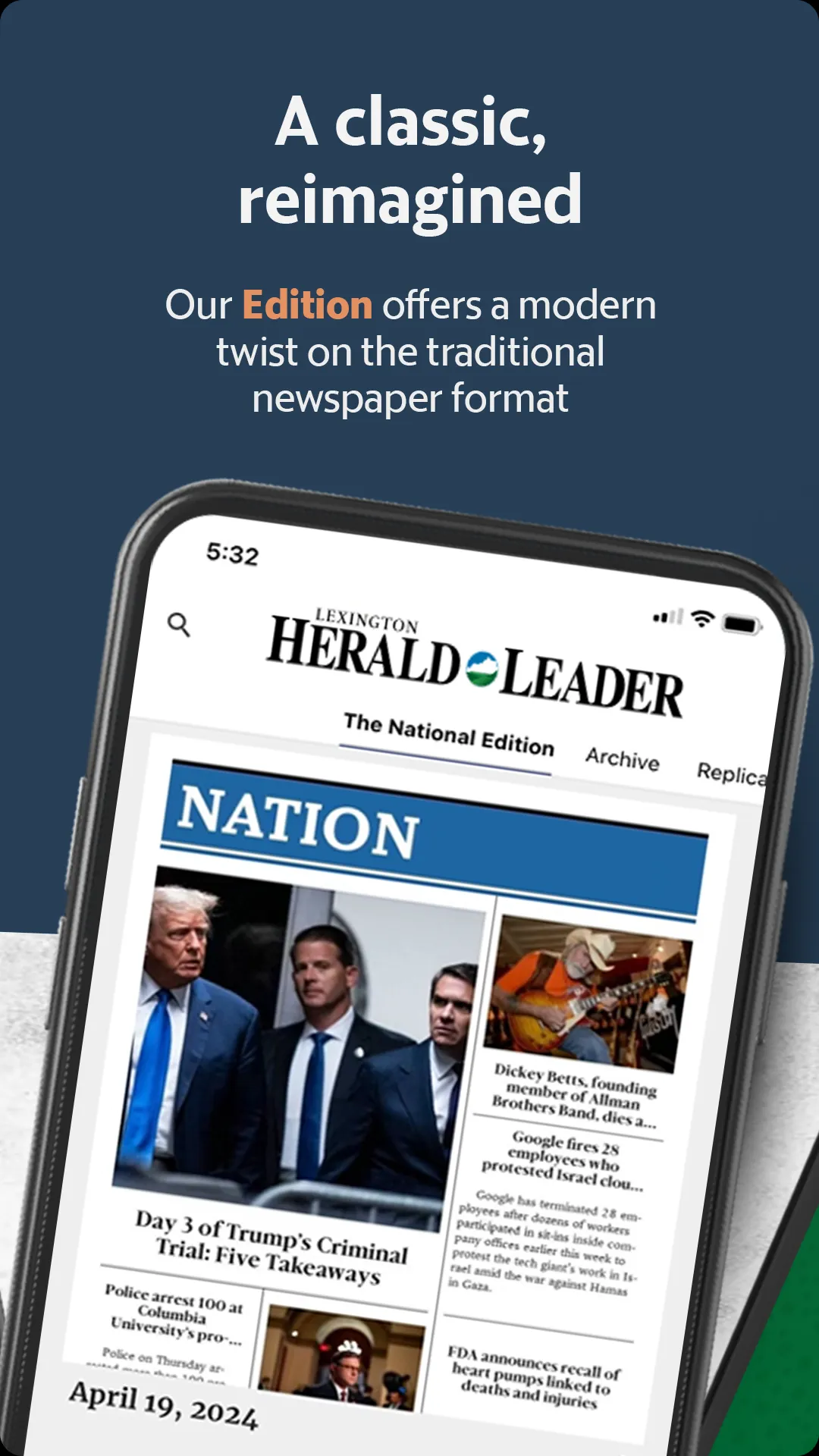 Herald-Leader - Lexington KY | Indus Appstore | Screenshot