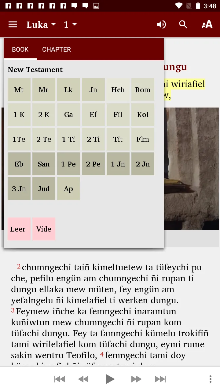 Mapudungun Bible | Indus Appstore | Screenshot