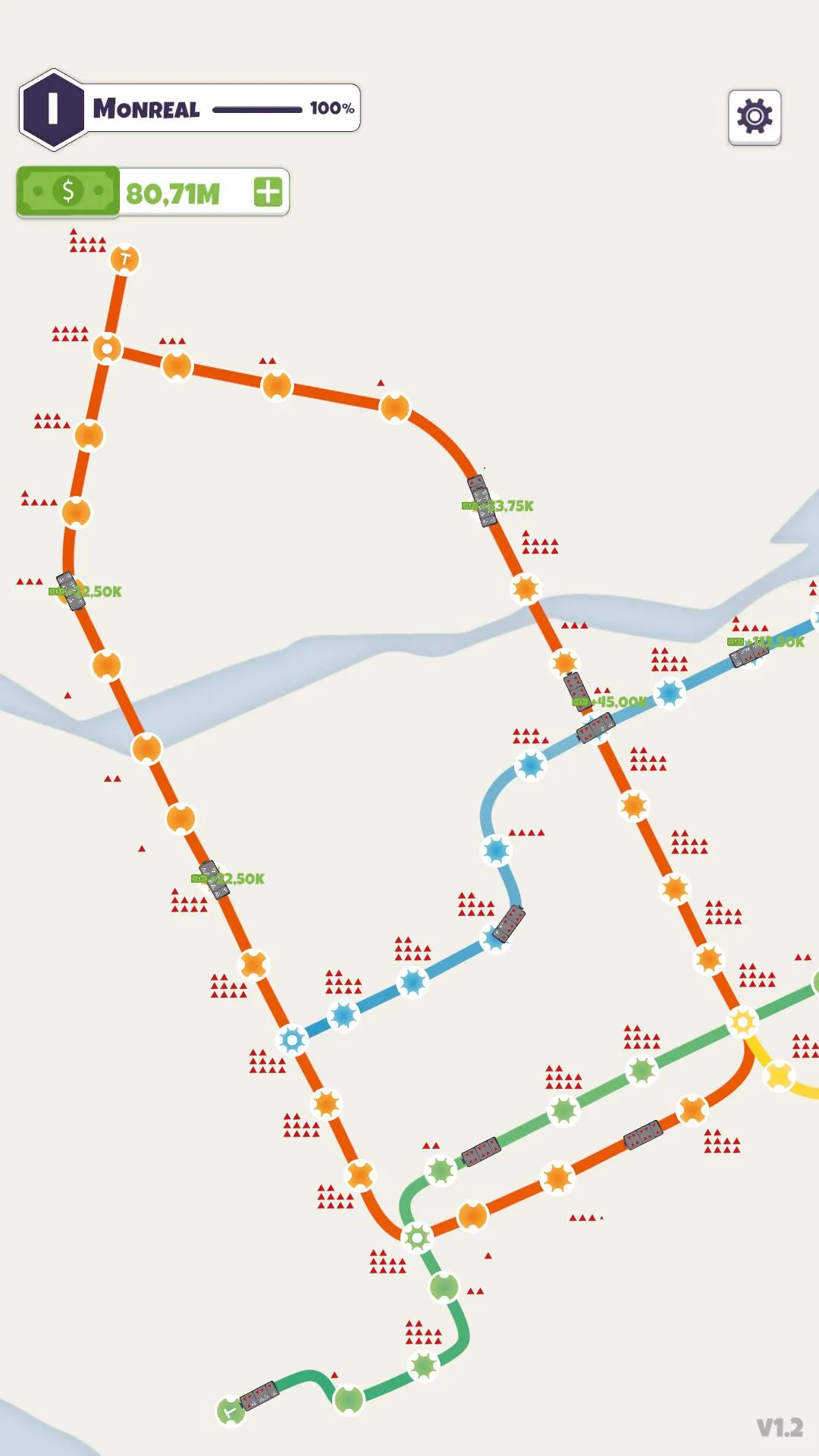 Subway Connect: Idle Metro Map | Indus Appstore | Screenshot