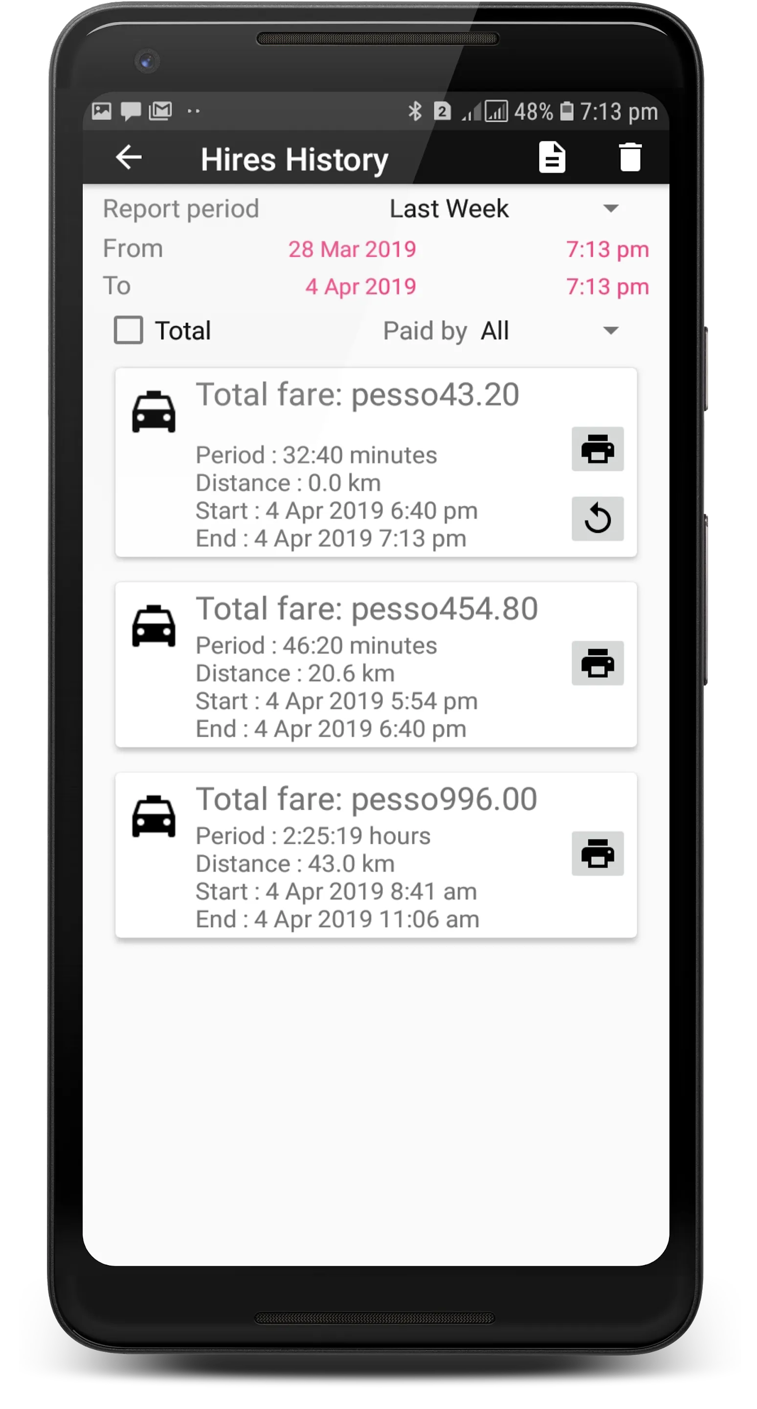 TAXImet - Taximeter | Indus Appstore | Screenshot