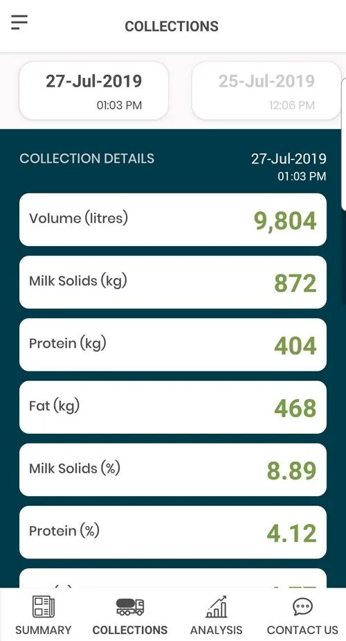 Oceania Milk Quality Analyser | Indus Appstore | Screenshot