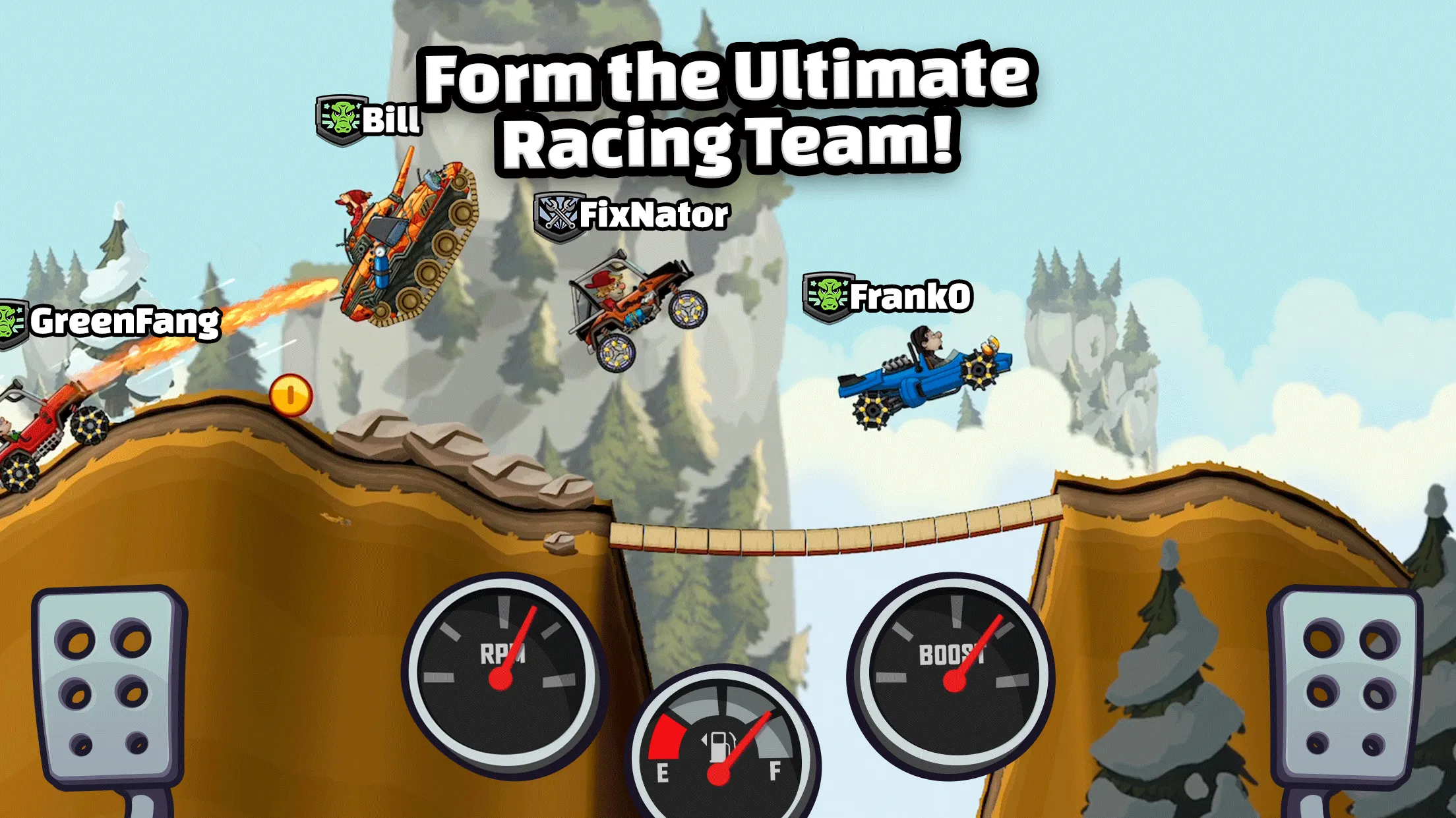 Hill Climb Racing 2 | Indus Appstore | Screenshot