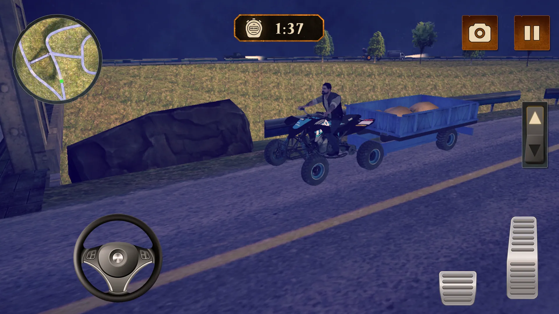 Offroad Quad Bike Transport 3D | Indus Appstore | Screenshot