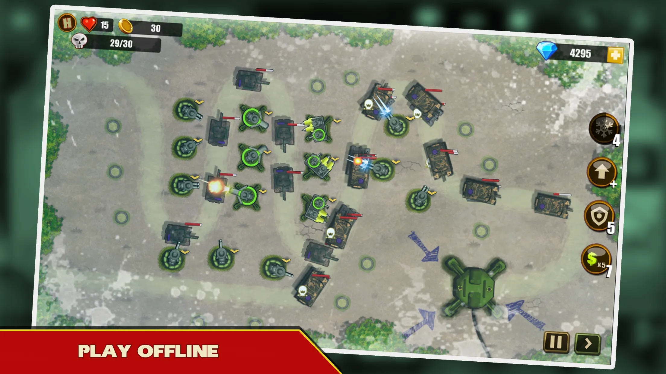 Tower Defense: Toy War | Indus Appstore | Screenshot