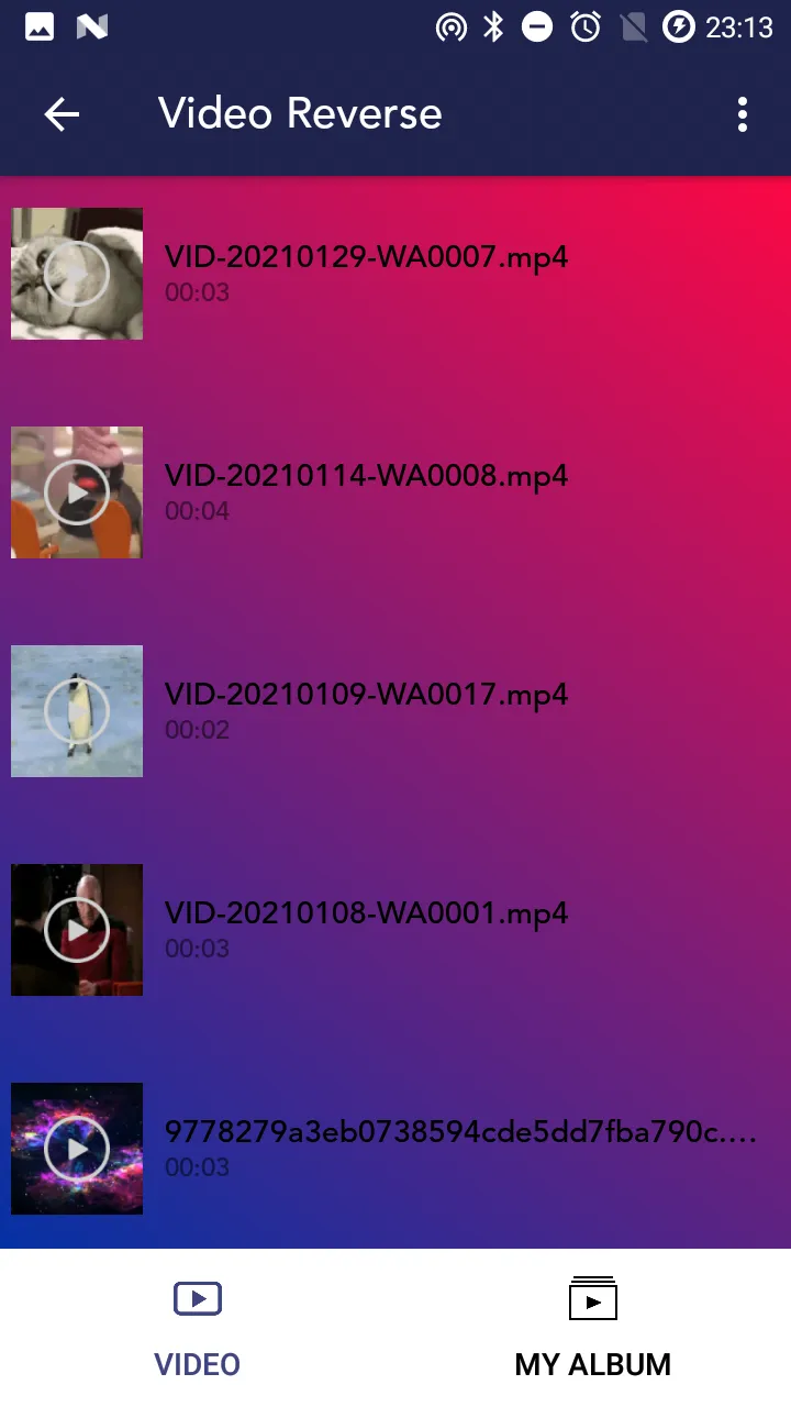 Tenet Video Editor : Reverse, | Indus Appstore | Screenshot