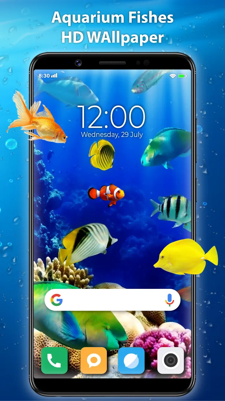 Koi Fish Live Wallpaper 3D | Indus Appstore | Screenshot