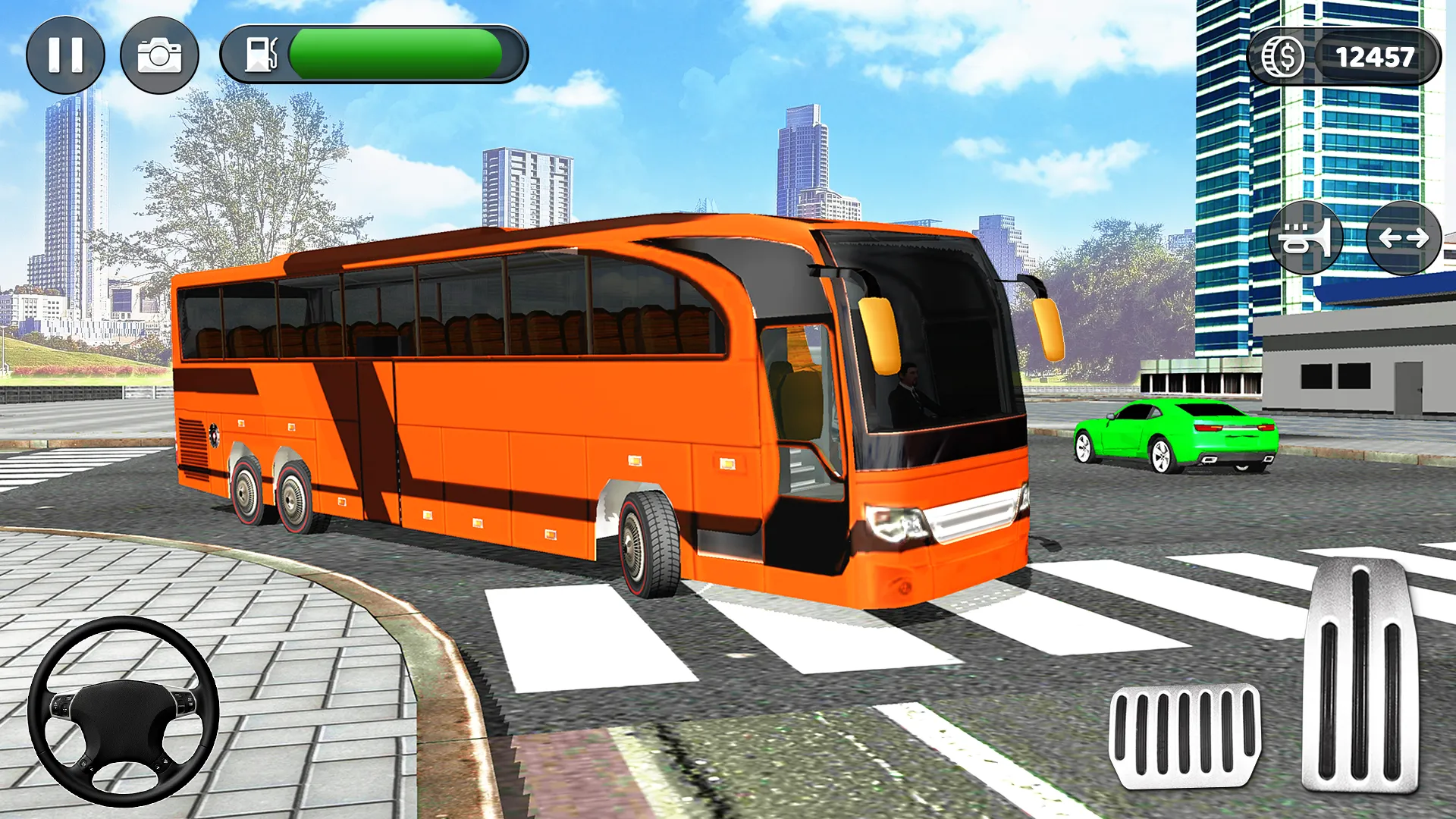 City Coach Simulator Bus Game | Indus Appstore | Screenshot