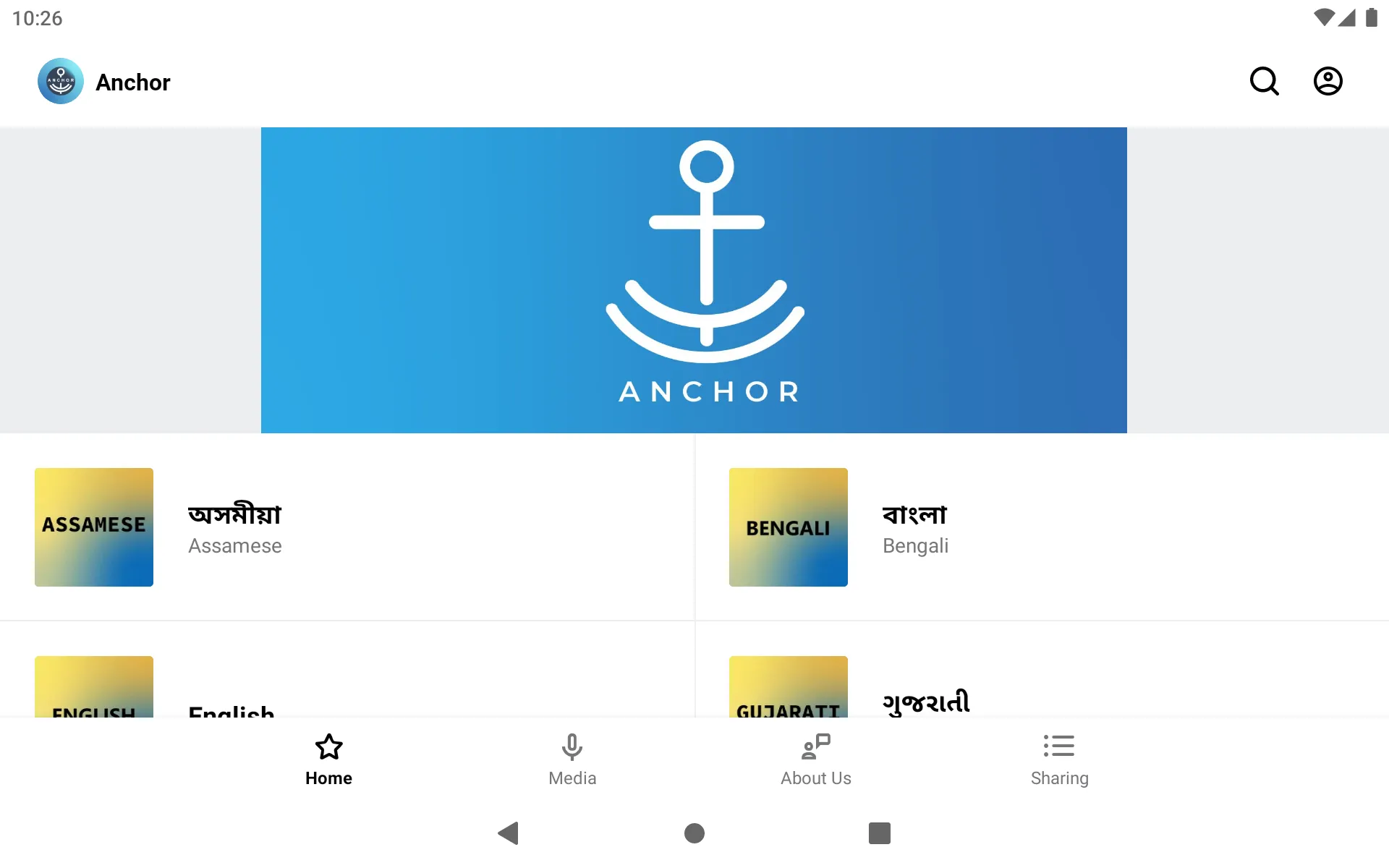 Anchor Network | Indus Appstore | Screenshot