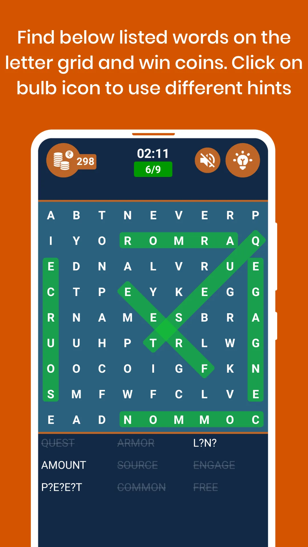 Hindi Word Search | Indus Appstore | Screenshot